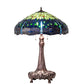 Meyda 31" High Tiffany Hanginghead Dragonfly Table Lamp - 31112