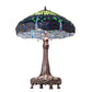 Meyda 31" High Tiffany Hanginghead Dragonfly Table Lamp - 31112
