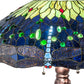 Meyda 31" High Tiffany Hanginghead Dragonfly Table Lamp - 31112