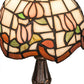 Meyda 12"H Roseborder Mini Lamp '31210