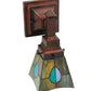 Meyda 5"W Mackintosh Leaf Wall Sconce '31229