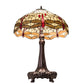 Meyda 31" High Tiffany Hanginghead Dragonfly Table Lamp - 31664