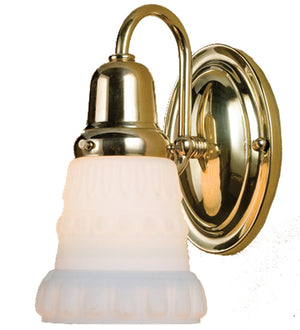 Meyda 4.5"W Saratoga Embossed Wall Sconce 36635