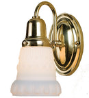 Meyda 4.5"W Saratoga Embossed Wall Sconce 36635