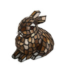 Meyda 7"H Tiffany Rabbit Honey Accent Lamp '36734