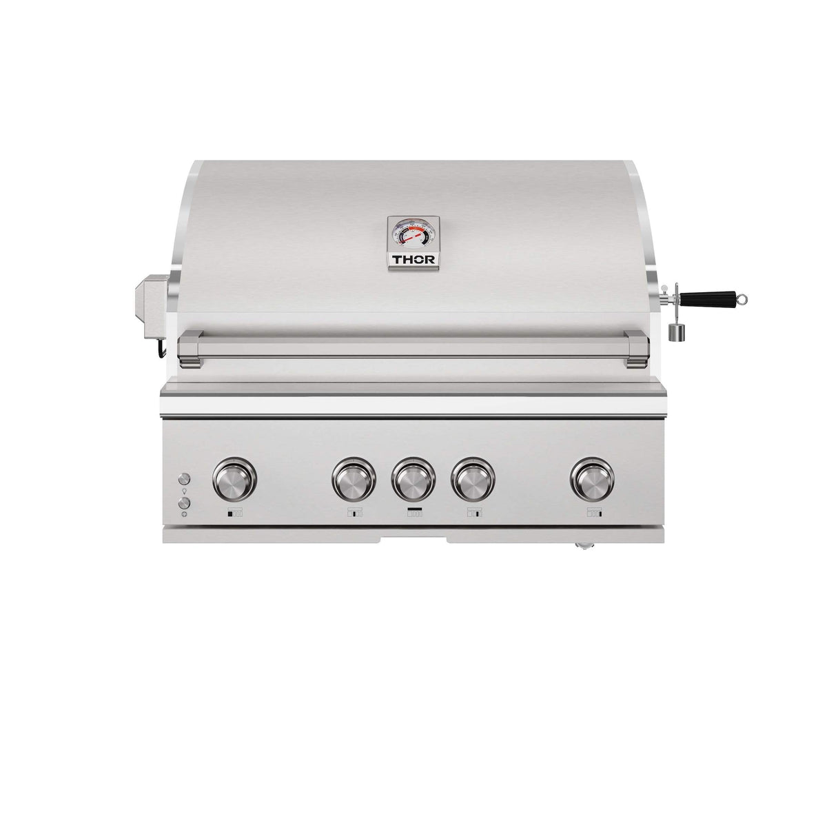 Thor Kitchen 36-Inch 4-Burner Built-In Gas Grill with Sear/Rear Infrared Burner & Rotisserie