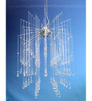 Meyda 20" Wide Euro Crystal Cascading Chandelier- 37889