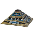 Meyda 17" Square Valencia Mission Shade '38616