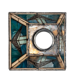 Meyda 5"Sq Valencia Mission Shade '46455