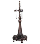 Meyda 31" High Tiffany Hanginghead Dragonfly Table Lamp - 47552