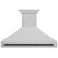 48" ZLINE Autograph Edition DuraSnow Stainless Steel Range Hood with DuraSnow Stainless Steel Shell