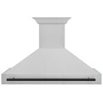 48" ZLINE Autograph Edition DuraSnow Stainless Steel Range Hood with DuraSnow Stainless Steel Shell