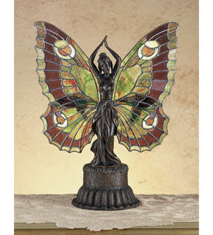 Meyda 17"H Butterfly Lady Accent Lamp '48018