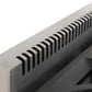 Kucht 48-Inch 6 Burner Gas Rangetop in Stainless Steel with Toxedo Black Knob KFX489T-K
