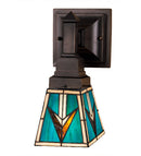 Meyda 5"W VALENCIA Mission Wall Sconce '48181