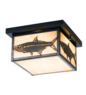 Meyda 12"Sq Tarpon Flushmount 50088