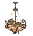 Meyda 72"W Catch of the Day Inverted Pendant 50172