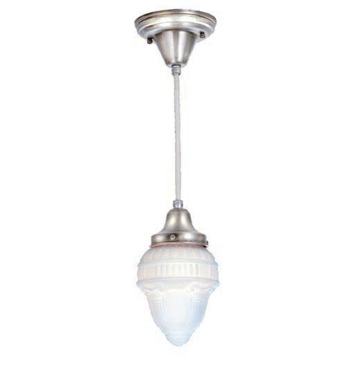 Meyda 5"W Revival Schoolhouse W/Colonnade Globe Mini Pendant '50626