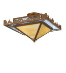 Meyda 16" Square Lake Flushmount '51504 '