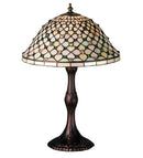Meyda 20"H Diamond & Jewel Table Lamp '52010