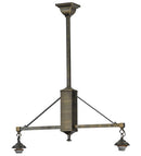 Meyda 28"L Mission 2 LT W/Hooks Island Pendant Hardware '52169