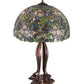 Meyda 30"H Trillium & Violet Table Lamp - 52172