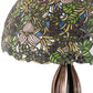 Meyda 30"H Trillium & Violet Table Lamp - 52172