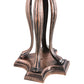 Meyda 30"H Trillium & Violet Table Lamp - 52172