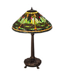 Meyda 31" High Tiffany Dragonfly Table Lamp- 52441