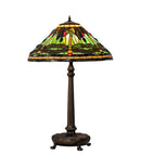 Meyda 31" High Tiffany Dragonfly Table Lamp- 52441