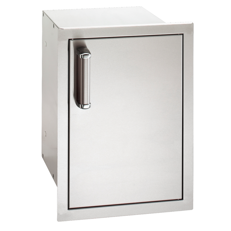 Fire Magic Flush Single Door with Dual Drawers