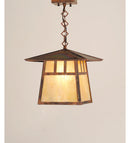Meyda 12"Sq Stillwater Double Bar Mission Ceiling Pendant '54754