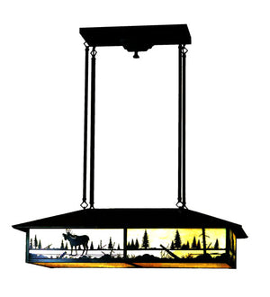 Meyda 35"L Moose Creek Oblong Pendant '56403