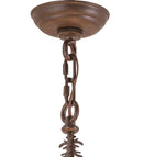Meyda 25" Wide Black Bear 5 Light Chandelier '65133