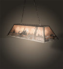 Meyda 72" Long Leaping Trout Oblong Pendant '65180