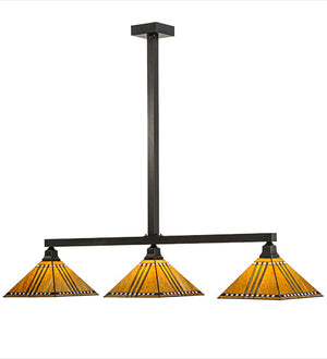Meyda 62"L Prairie Corn 3 LT Island Pendant '65851