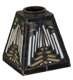 Meyda 5" Square Nuevo Mission Shade '65910