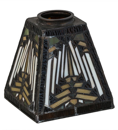 Meyda 5" Square Nuevo Mission Shade '65910