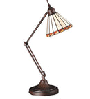 Meyda 23"H Prairie Mission Adjustable Desk Lamp '65946