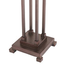 Meyda 28" High Mission Column Table Base '66138