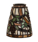 Meyda 4" Wide Jeweled Grape Fan Light Shade '67013
