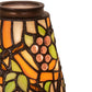 Meyda 4" Wide Jeweled Grape Fan Light Shade '67013