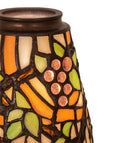 Meyda 4" Wide Jeweled Grape Fan Light Shade '67013