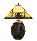 Meyda 20" High Pinecone Ridge Table Lamp - 67850