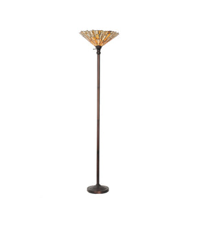 Meyda 70"H Delta Jadestone Torchiere '68439