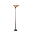 Meyda 70"H Delta Jadestone Torchiere '68439