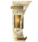 Meyda 11"W Sophia Right Wall Sconce '69641