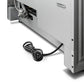 Thor Kitchen 5-Piece Appliance Package - 36-Inch Gas Range with Tilt Panel, French Door Refrigerator, Pro-Style Wall Mount Hood, Dishwasher, and Wine Cooler in Stainless Steel