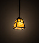 Meyda 6"Sq "T" Mission Mini Pendant 70059