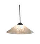 Meyda 18"W Blush Swirl Pendant 70106